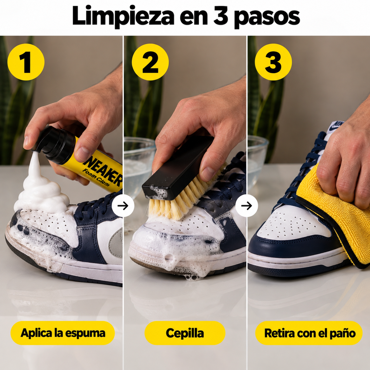 Limpiador de Zapatillas
